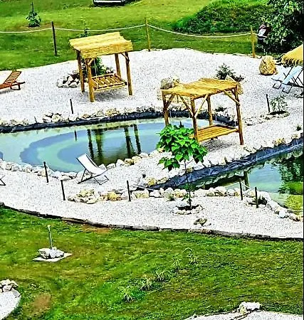 Camping Glamping Alp Hut In Camping Garden Park Radovljica