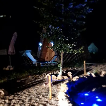 Glamping Alp Hut In Camping Garden Park * Radovljica