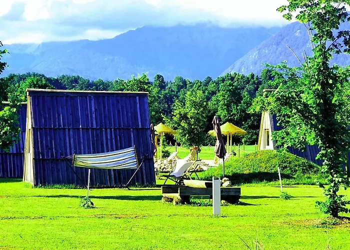 캠프장 Glamping Alp Hut In Garden Park *