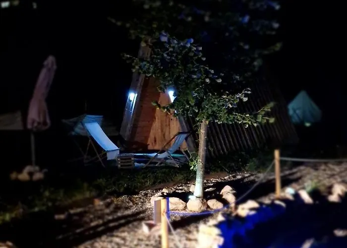 Glamping Alp Hut In Garden Park * Radovljica